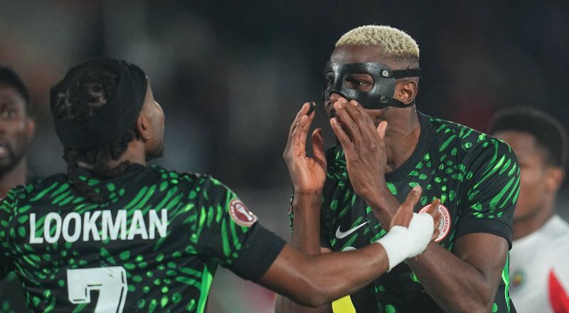 Osimhen–Lookman dispute: NFF plays down tension in Super Eagles camp