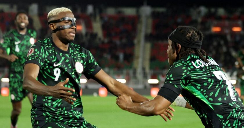 BREAKING : Super Eagles rout Mozambique to book AFCON quarter-final spot