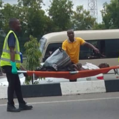 BREAKING : Bayelsa United Team Bus Suffers Accident Scare on Abuja Road