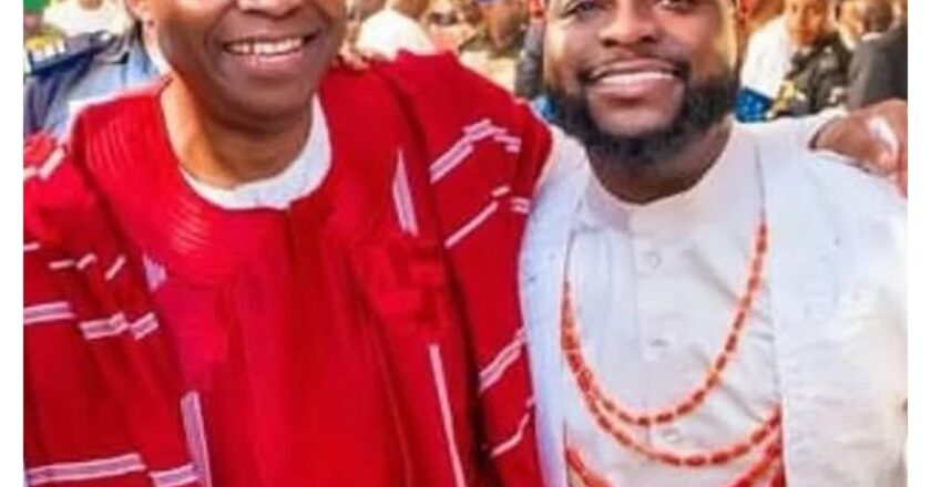 Davido Expresses Gratitude to Father for Public Support Amid Paternity Controversy