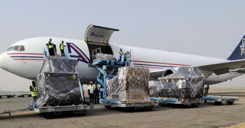 BREAKING : US delivers military supplies to Nigeria
