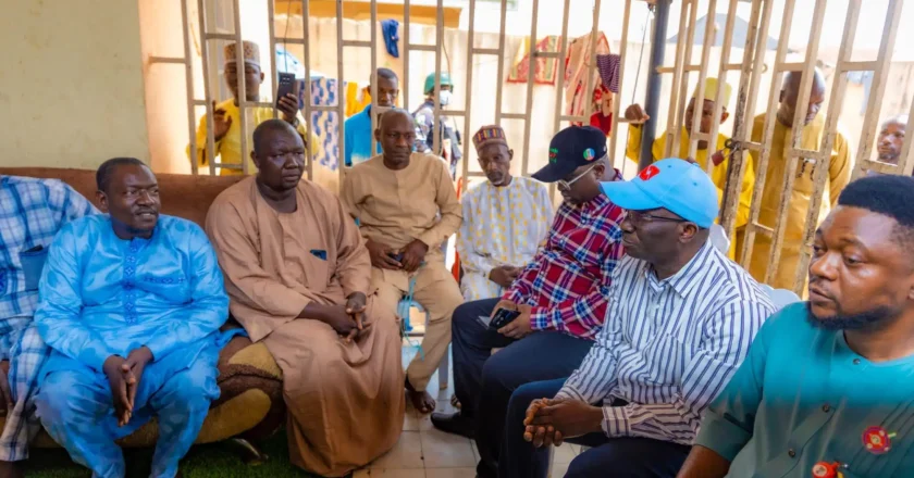 Okpebholo Assures Family of Late Aide of Government Support