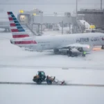 10,000 US flights cancelled as historic snowstorm turns deadly