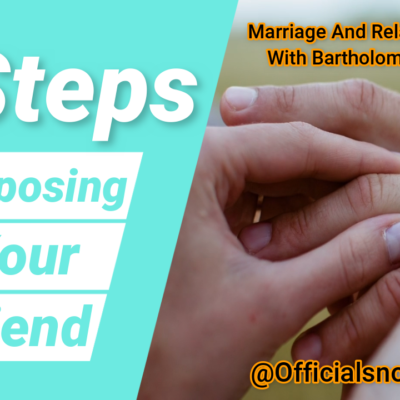 Relationship Tip : 5 Steps to Proposing to Your Girlfriend