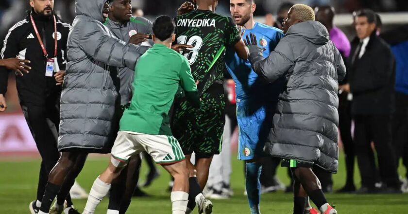 AFCON 2025: CAF announces sanctions for Algeria over clash against Nigeria