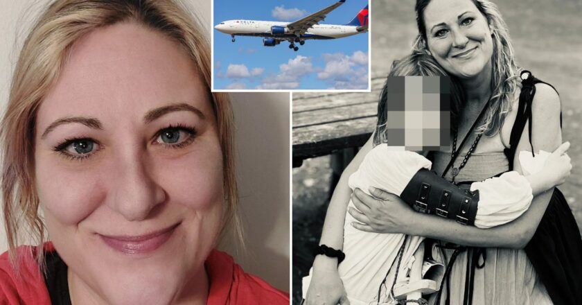Lawyer, 44, found de@d on UK-bound flight after falling asleep on mom’s shoulder