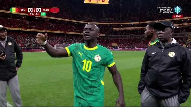 Mané explains why he urged Senegal teammates to return to the pitch against Morocco