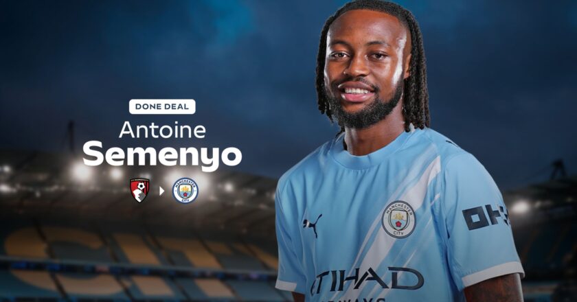 Manchester City Finalize Deal to Sign Antoine Semenyo from Bournemouth