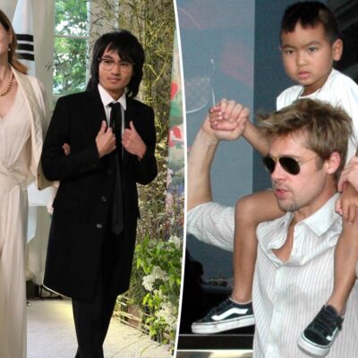 Another one of Angelina Jolie and Brad Pitt’s kids drop father’s surname