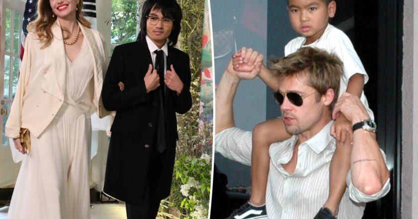 Another one of Angelina Jolie and Brad Pitt’s kids drop father’s surname