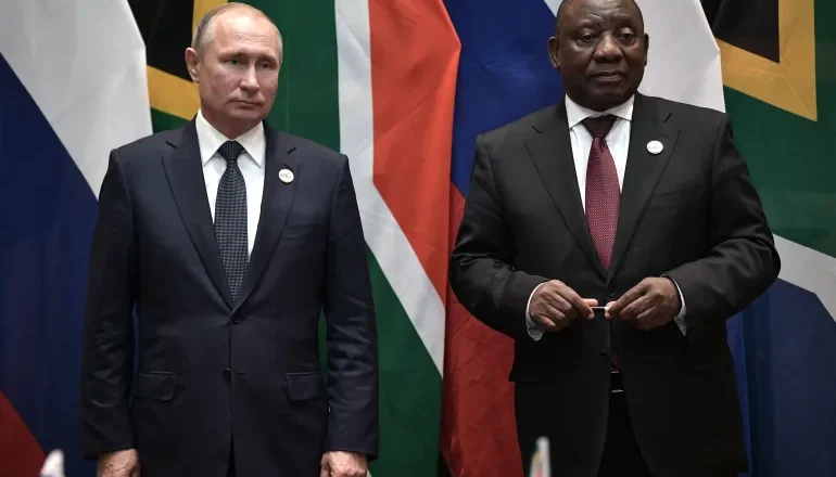 SA president, Cyril Ramaphosa thanks Putin for release of South Africans lured into Russia-Ukraine war