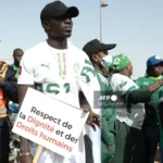 Senegalese Protest in Dakar Over Imprisonment of 18 Fans in Morocco After AFCON Final {PHOTOS}