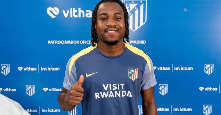 Atletico Madrid announces the signing of Nigerian winger Ademola Lookman (Photos)