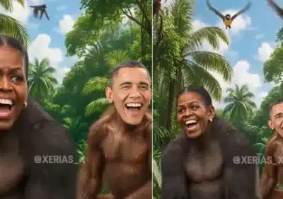 ‘Video Portraying Obamas as Monkeys Was Not a Mistake’ — Trump