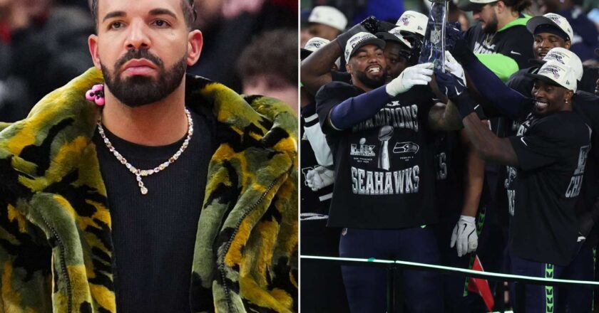 Drake loses $1million bet on Patriots to win the Super Bowl as the ‘Drake Curse’ strikes again