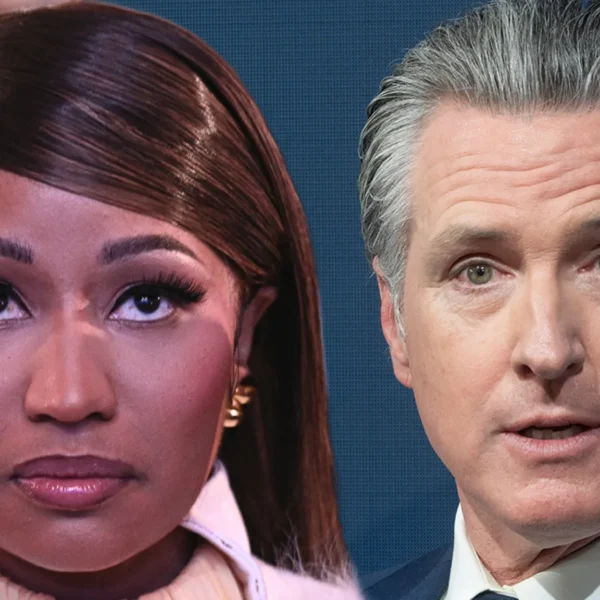 Rapper Nicki Minaj accuses Governor Newsom of treating Black people like children