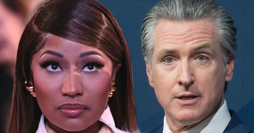 Rapper Nicki Minaj accuses Governor Newsom of treating Black people like children