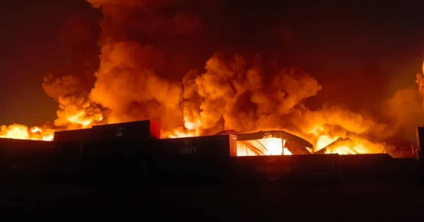 SAD : Fire guts 10 shops in Ibadan