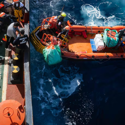 SAD : 53 migrants feared d3ad, two Nigerian women rescued as boat capsizes off Libya