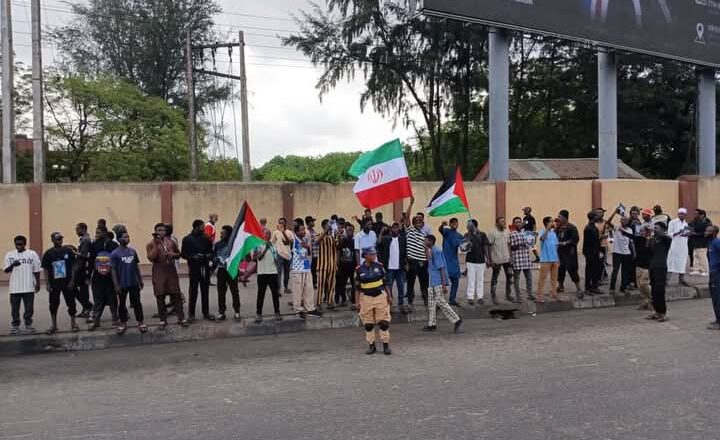 Khanemei Death : Protest rocks Lagos over Iran supreme leaderâs death