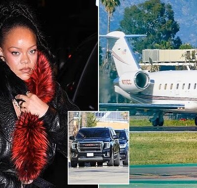 Singer Rihanna jets out of LA after shooter is charged with attempted murder for attack at her mansion