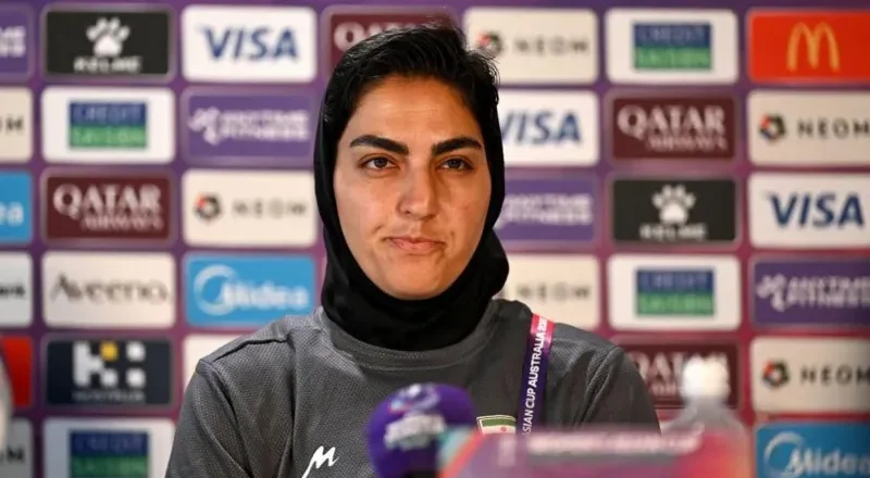Iranian women’s football captain returns home after withdrawing asylum request in Australia