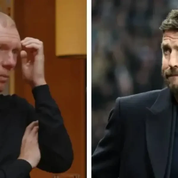 Man Utd manager Michael Carrick responds after Paul Scholes criticism