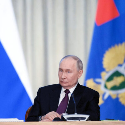 Russia denies sending drones to Iran amid U.S.-Israeli airstrikes.