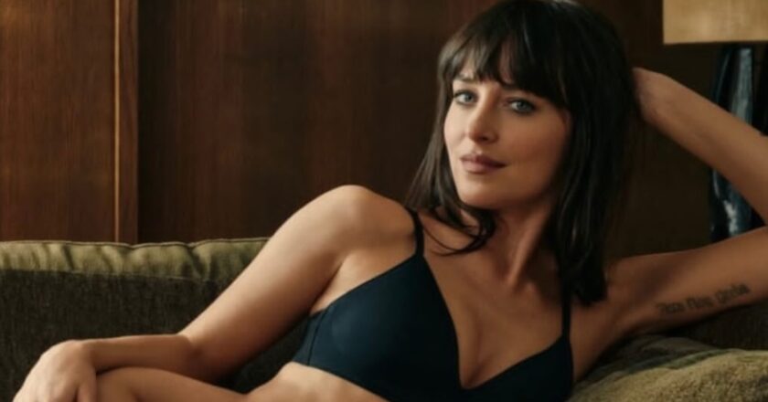Actress Dakota Johnson str!ps down for sizzling Calvin Klein campaign