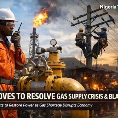 UPDATE : Blackouts, Nigerian govt moves to resolve gas supply crisis