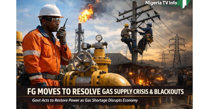 UPDATE : Blackouts, Nigerian govt moves to resolve gas supply crisis