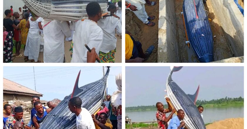 120-year-old fisherwoman buried in dolphin-shaped casket in Delta community