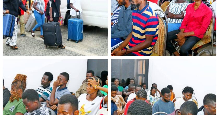 Akwa Ibom Govt hands over 44 trafficked Ghanaian nationals to home country