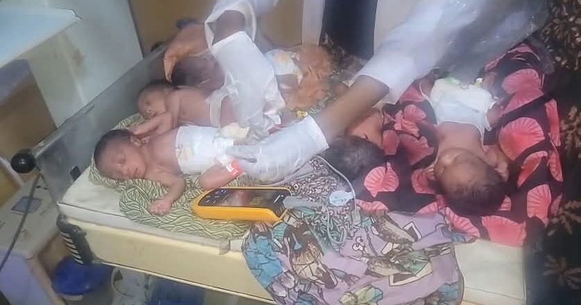 SAD : Kano woman d!es hours after delivering quintuplets