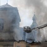 Ukraine hits major Russian port in 400-drone barrage