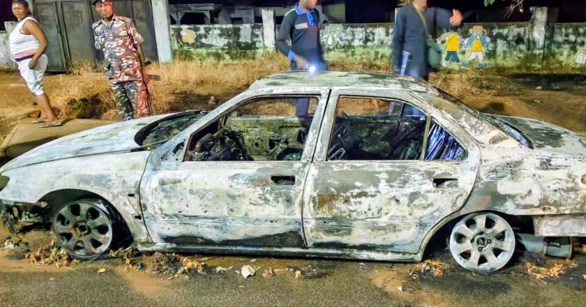 Suspected Thugs Attack Benue PDP Media Consultant, Set Vehicle Ablaze In Makurdi