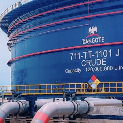 Dangote refinery raises petrol price to N1,175/litre as crude spikes