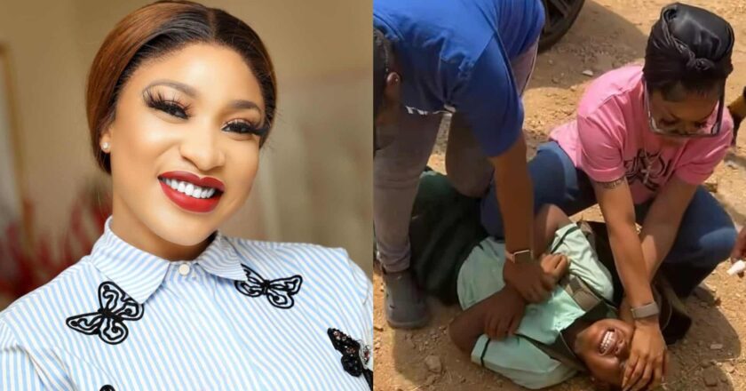 Tonto Dikeh Hit With ₦200m Lawsuit Over School Deliverance Video