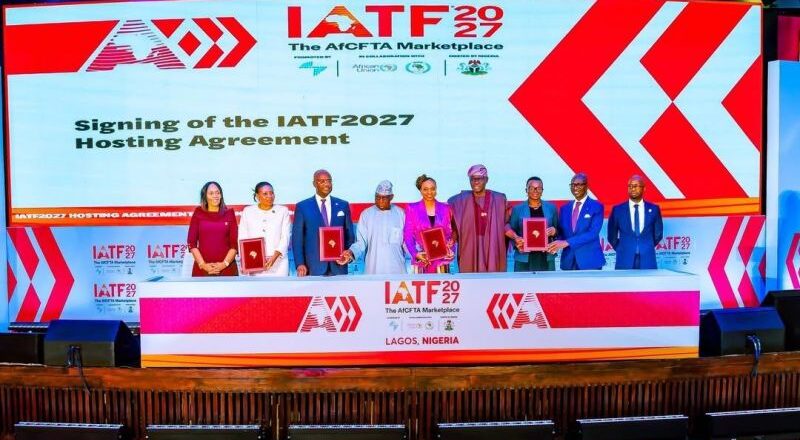 FG signs deal to host 2027 Intra-African trade fair in Lagos