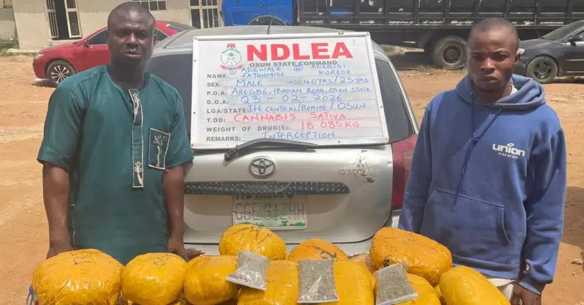 NDLEA Nabs Drug Kingpin After 13 Years On The Run