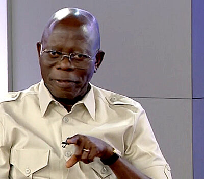 Governors Feared I Would Impose Tinubu As APC Candidate – Oshiomhole
