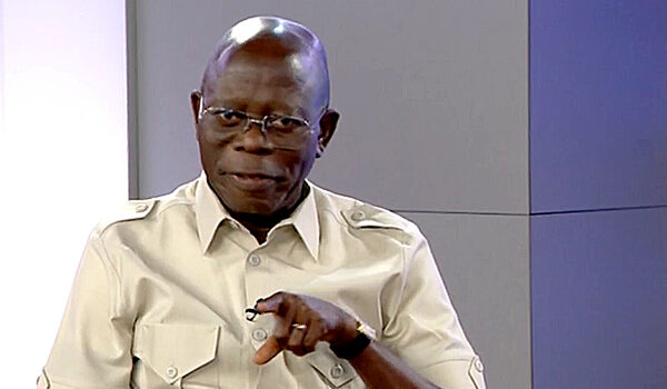 Governors Feared I Would Impose Tinubu As APC Candidate – Oshiomhole