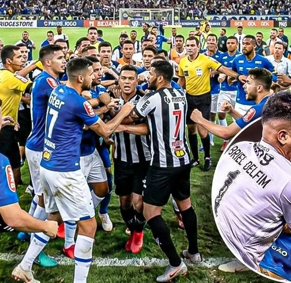 23 players shown red card and sent off after mass brawl during football match in Brazil {VIDEO}