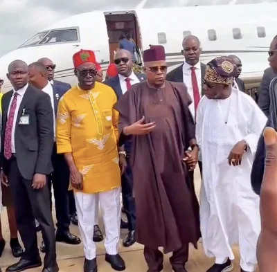 Shettima, Obasanjo, Jonathan arrive for Soludo’s second-term inauguration