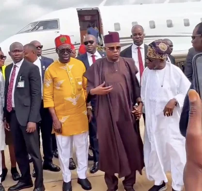 Shettima, Obasanjo, Jonathan arrive for Soludo’s second-term inauguration