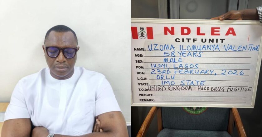 Fugitive drug lord wanted in UK arrested by NDLEA after 15 years on the run