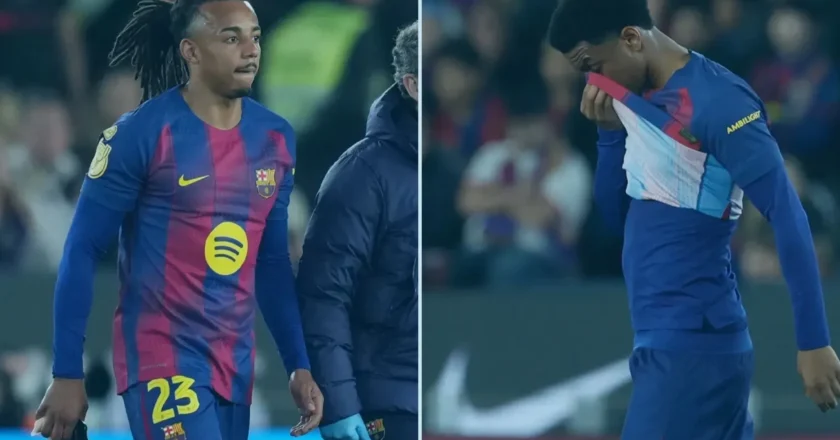 Barcelona Hit By Kounde, Balde Injuries Ahead Of Newcastle Champions League Tie