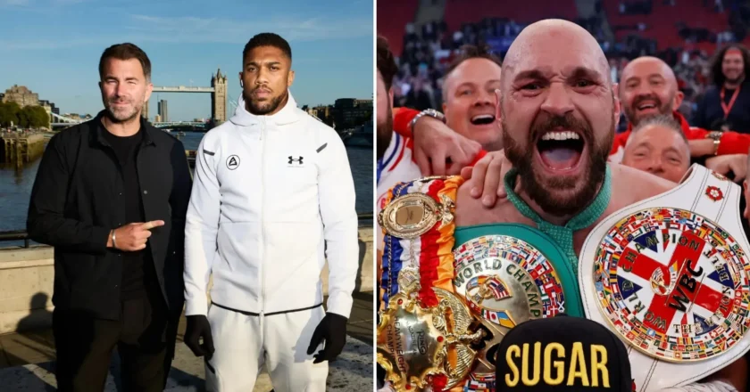 Eddie Hearn Debunks Reports of Tyson Fury vs Anthony Joshua Fight Agreement