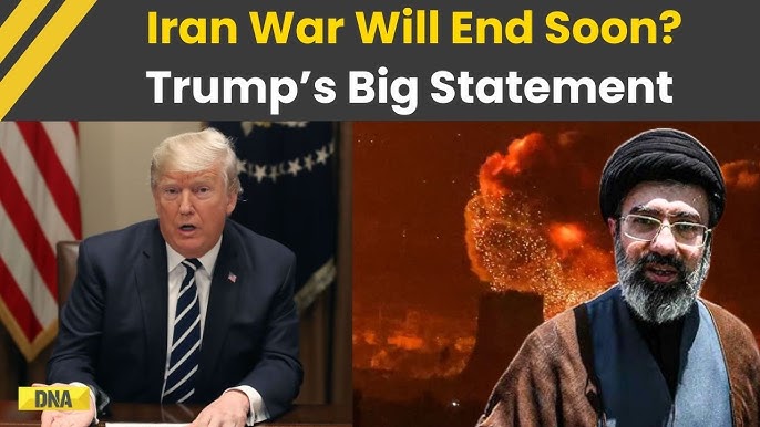 Iran war will be ‘ended soon’ Trump says