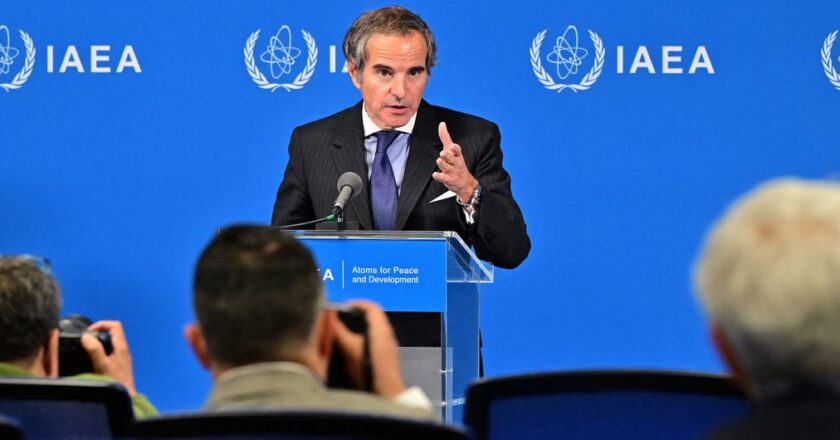 IAEA Urges Calm After Missile Strikes Iran’s Nuclear Facility